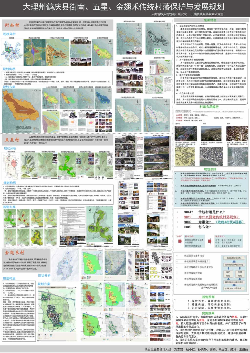 鹤庆县六合五星大村传统村落保护发展规划
