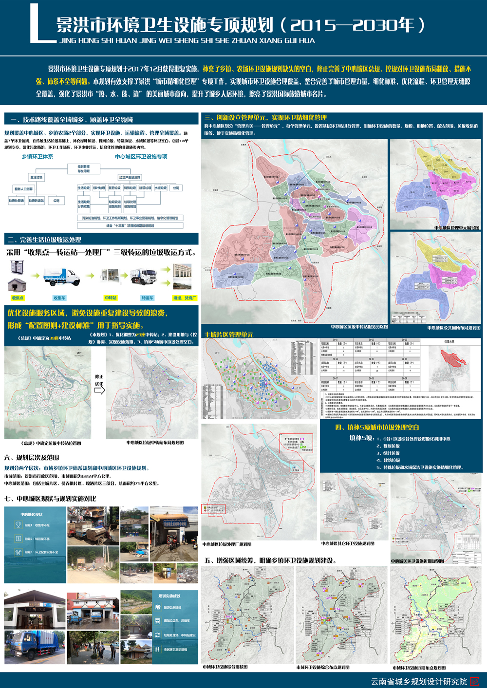 景洪市环境卫生设施专项规划（2015—2030年）